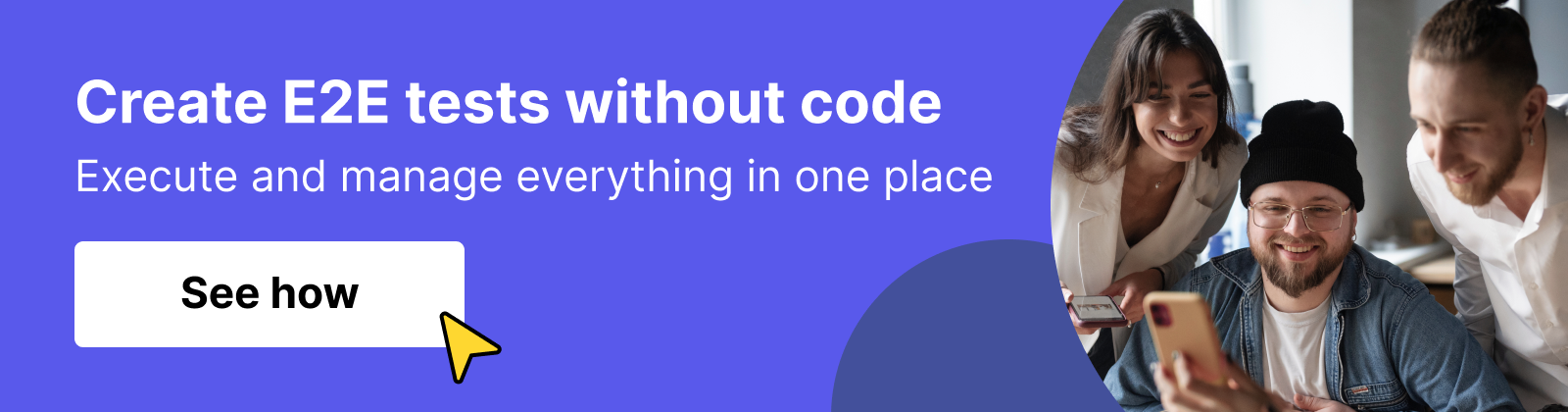 E2E tests without code