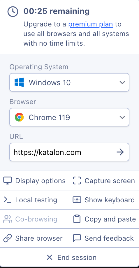 Browserling live cross-browser testing tool in 3 minutes