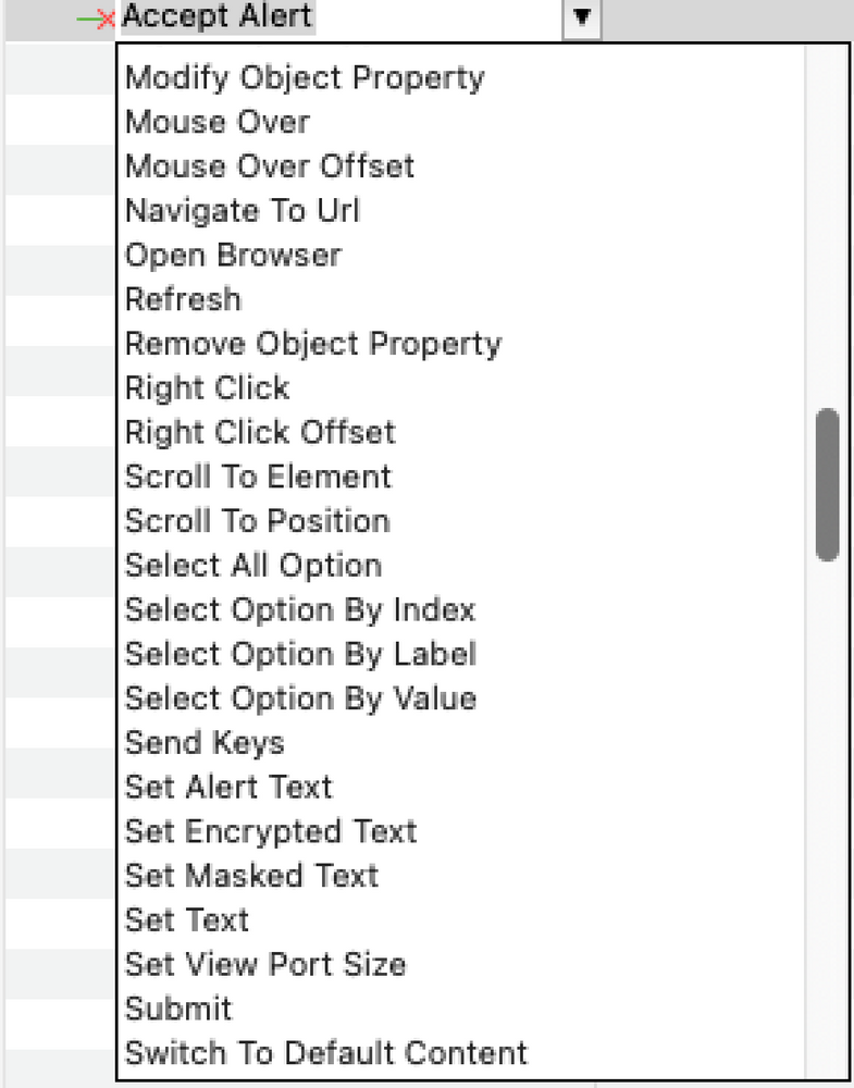 built-in keyword driven framework in Katalon Studio