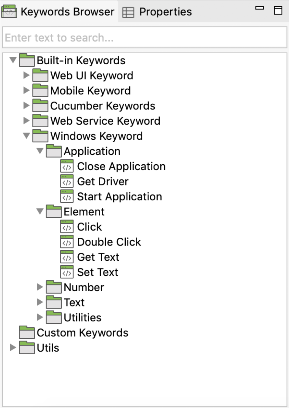 Built-in keyword feature for SAP testing with Katalon