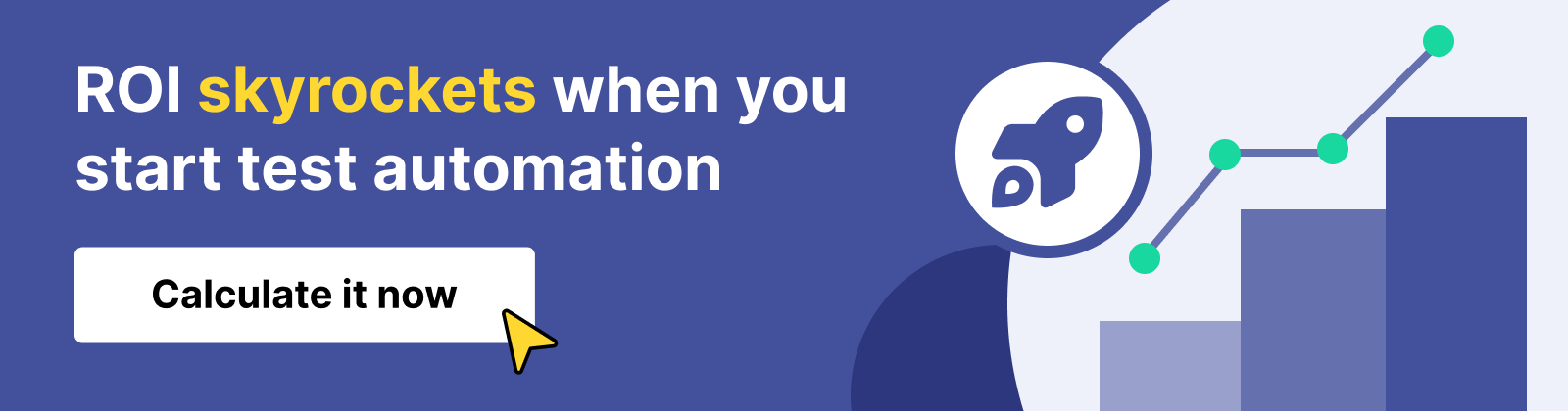Calculate test automation ROI