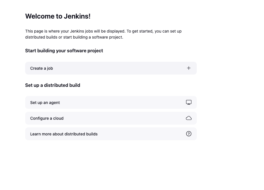 Create a Jenkins job