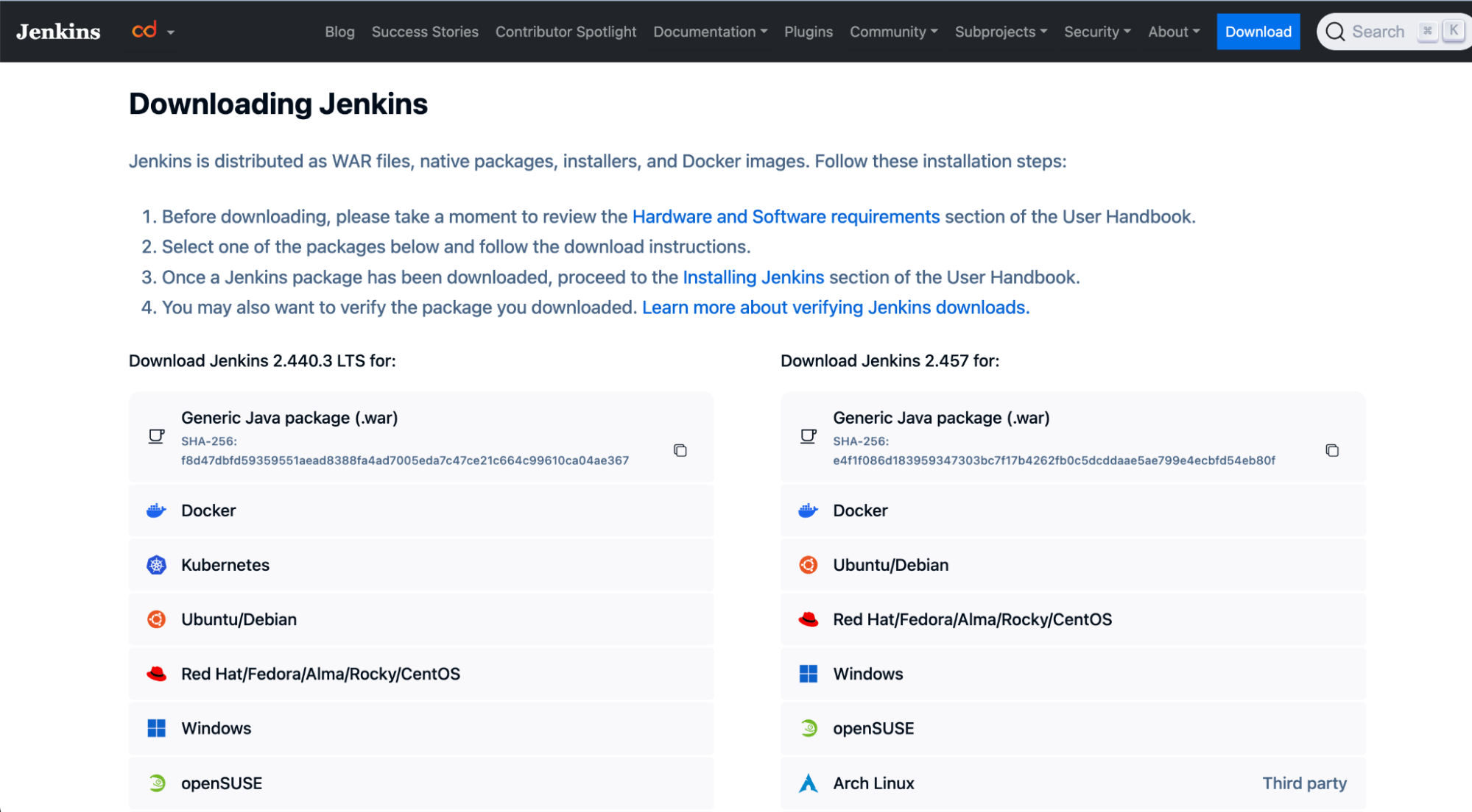 Download Jenkins