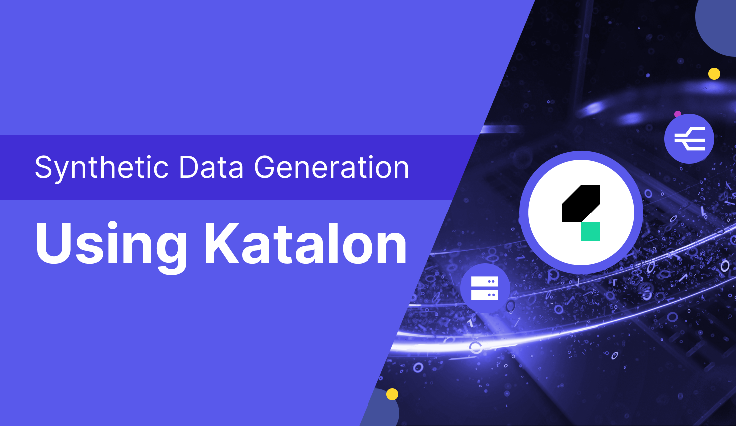 Synthetic Data Generation Using Katalon