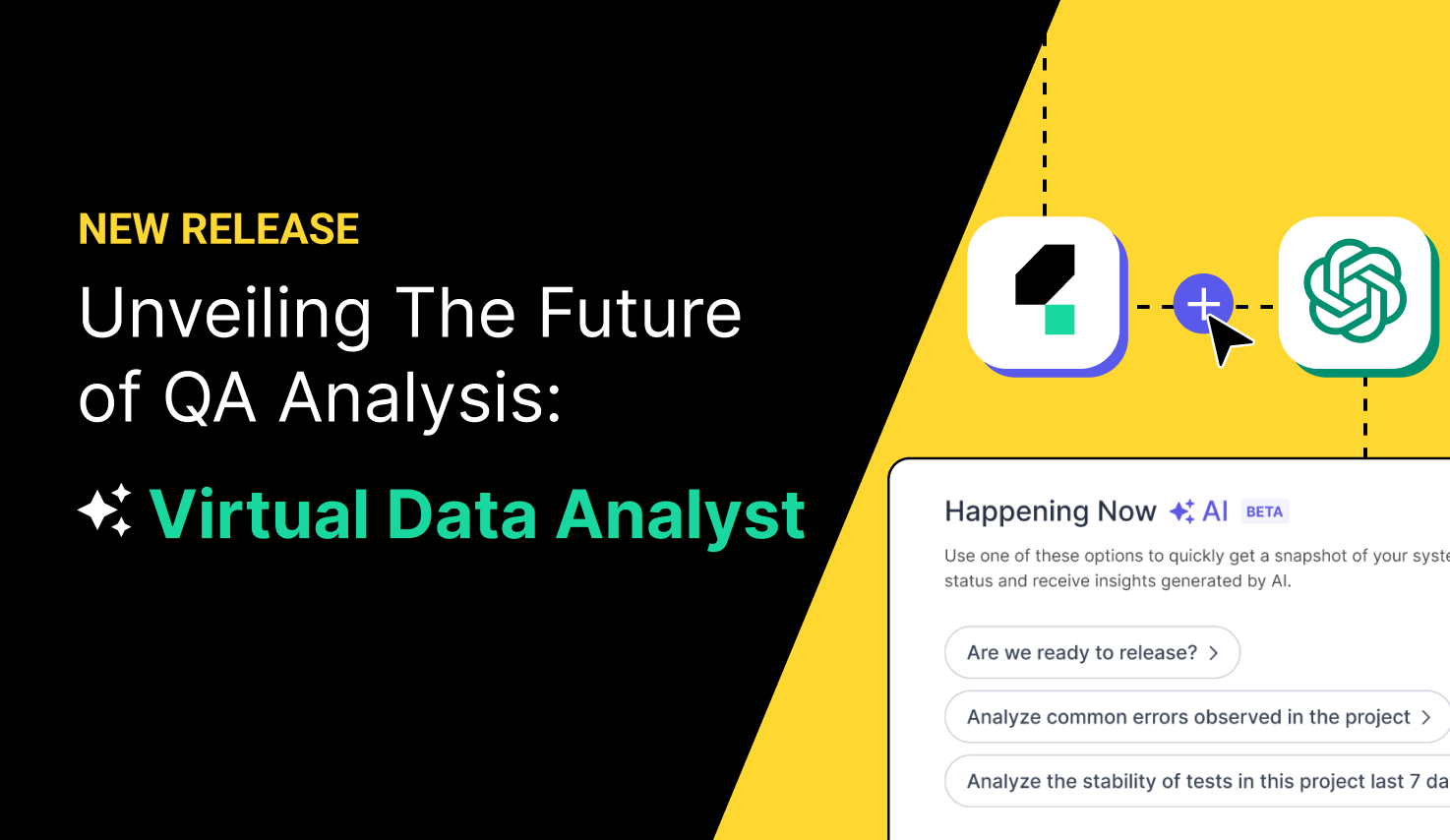 Introducing Virtual Data Analyst for TestOps