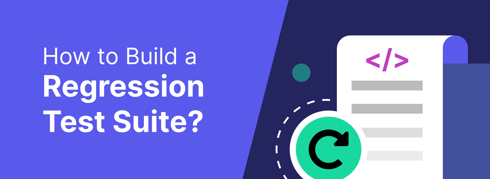 how to build a regression test suite with Katalon Studio