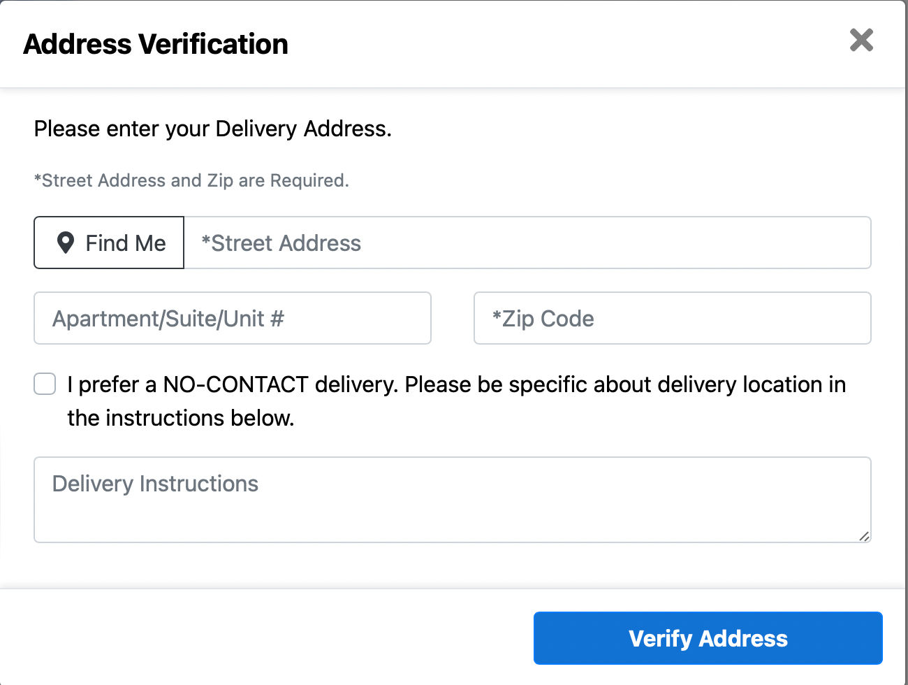 Address Verification with Google Map API for Pizza shops