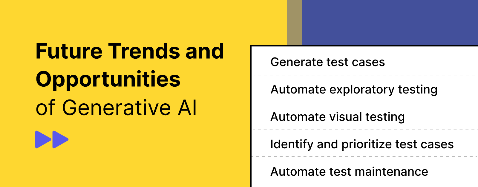 Future trends and opportunities of Generative AI