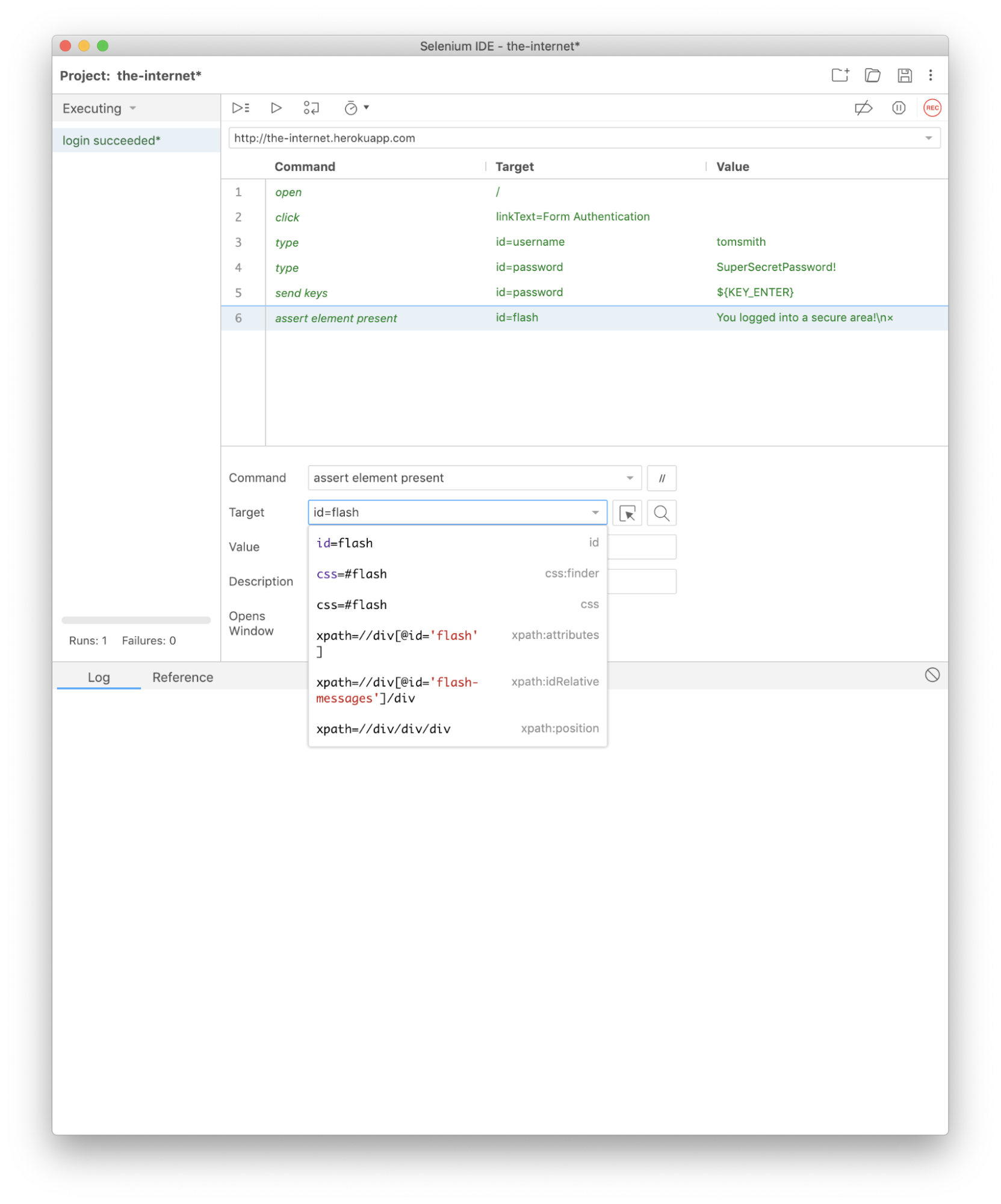 Selenium testing tutorial