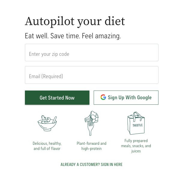 Login/signup test cases for ecommerce website Thistle