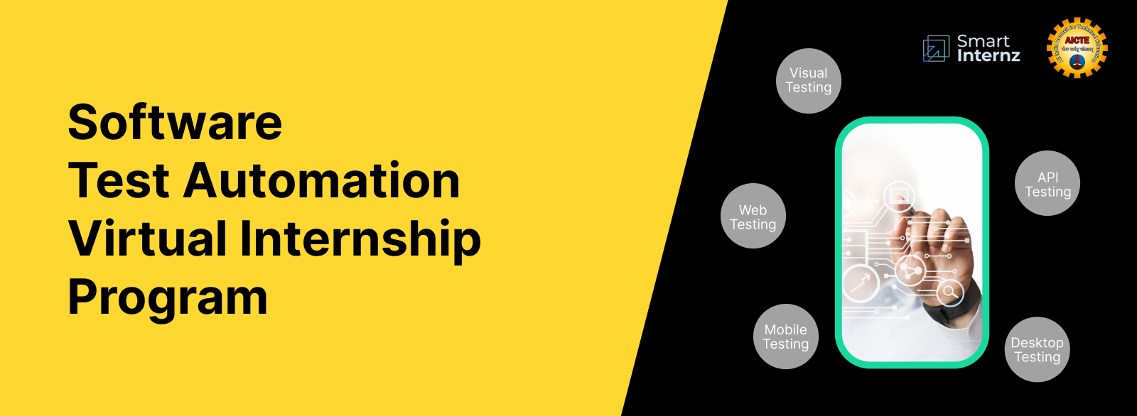 Smartbridge banner Katalon virtual internship