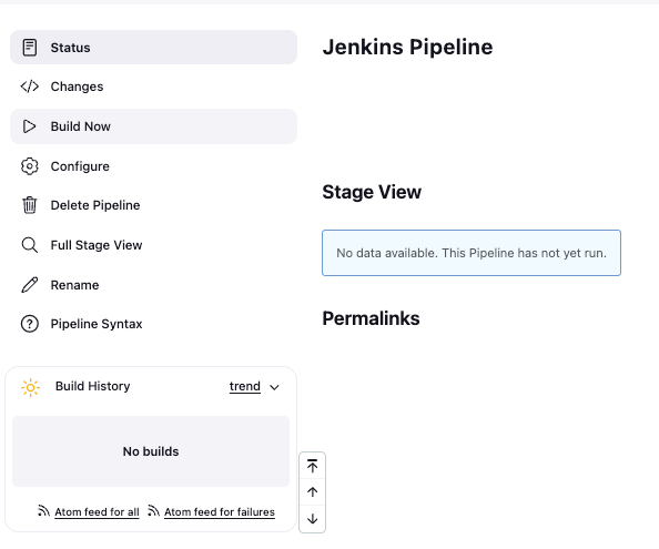 stage view in Jenkins
