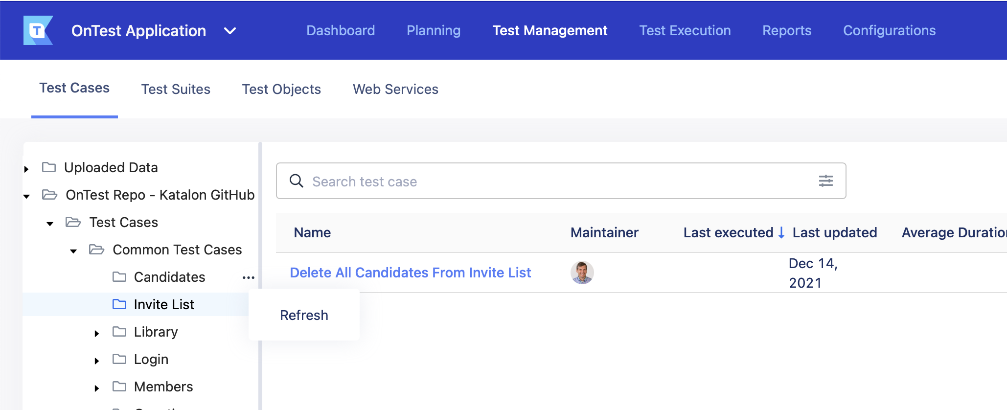 Test Management on TestOps